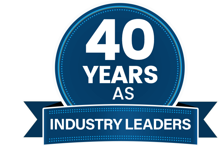 40 years as Industry Leaders